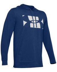 Under Armour - Sportstyle Hoodie "American Onyx" 1351576 449" - Lyst