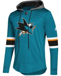 adidas - Nhl San Jose Sharks Platinum Jersey Hoodie Dn2581" - Lyst