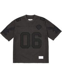 シャツ Supreme Spiderweb Football Jersey Black Supreme Spiderweb Football Jersey Poly eyelet mesh with printed
