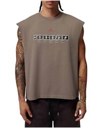 Nike - Brooklyn Sleeveless Muscle Top Gym" If3131 040" - Lyst