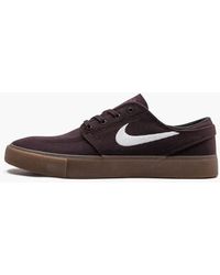 Nike Sb Zoom Stefan Janoski Rm By You Custom Skate Shoe in Brown | Lyst