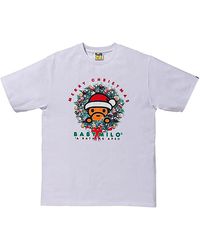 A Bathing Ape - Christmas Baby Milo T-Shirt 6Fbca36A" - Lyst