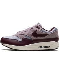 Nike - Air Max 1 Ess Prm "Cement/Burgundy Crush" Fq7327 001" - Lyst