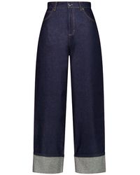 Charles Jeffrey - Knitted Pocket Loose Fit Jeans 52040201" - Lyst