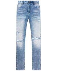 RTA - Bryant Ripped Denim Slim Pant "Medium" Mf23D671 B1205Rpmdb" - Lyst