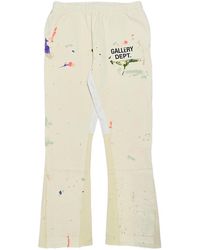GALLERY DEPT. - Gd Logo Paint Splatter Flare Sweatpants "Cream Multi" Gdglfsc" - Lyst