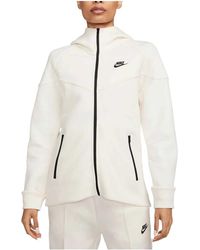 Nike - Sportswear Tech Fleece Windrunner Full-Zip Hoodie "Pale Ivory Fb8338 110" - Lyst