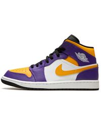 Nike - Air 1 Mid "Lakers" Dq8426 517" - Lyst