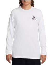 Nike - Sportswear Long Sleeve T-Shirt Fz5390 100" - Lyst