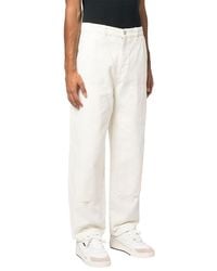 Stussy - Canvas Work Pant "Bone" 116496 Bone" - Lyst
