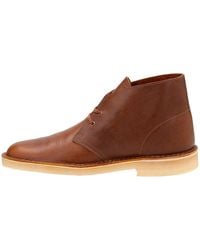 Clarks - Desert Boots "Tan Tumbled Brun Vieilli" 26125549" - Lyst