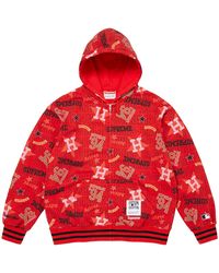 Supreme - Mitchell & Ness Teams Zip Up Hooded Sweatshirt "Ss26 - Lyst