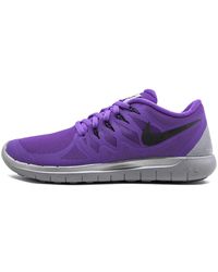 nike flyknit trainer womens purple