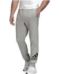 adidas - Must Haves Badge Of Sport French Terry Pants "Medium Heather" Gc7345" - Lyst