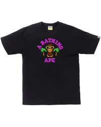 A Bathing Ape - Milo College Summer T-Shirt Ss18 106" - Lyst