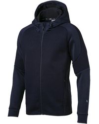 PUMA - Evostripe Hybrid Hooded Jacket "Peacoat" 855631 06" - Lyst