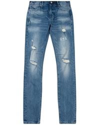 RTA - Clayton Ripped Denim Mf23D671 B1182Rpmdb" - Lyst
