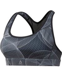 Reebok - Running Hero Racer Padded Sports Bra "Cold" Dp6602" - Lyst
