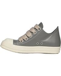 Rick Owens - Mainline Jumbo Lace Low "Euca Milk" Rp01F6883 Lcow2 3511" - Lyst
