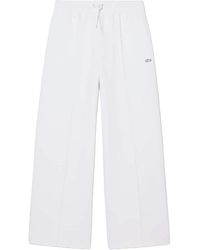 Lacoste - Wide Fit Jersey Sweatpants Xf0041 51 001" - Lyst
