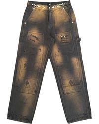 THUG CLUB - Tc Two-Tone Washed Pants "Rust" Tc26Pt0404" - Lyst