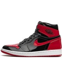 Nike - Air 1 Retro High Og "bred Patent" Shoes - Lyst