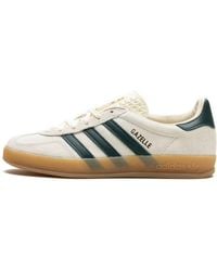 adidas - Gazelle Indoor "cream White Green Gum" Shoes - Lyst