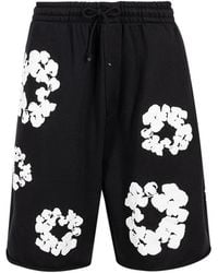 DENIM TEARS - The Cotton Wreath Shorts Dt06" - Lyst
