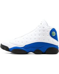 Nike - 13 Retro White Hyper Royal Black - Lyst