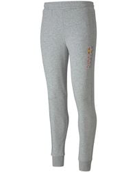 PUMA - Bull Racing Logo Sweat Pants "Light Heather" 763010 02" - Lyst