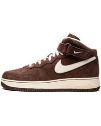 Nike - Air Force 1 Mid '07 Qs "Chocolate" Dm0107 200" - Lyst