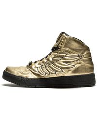 adidas js wings solid gold