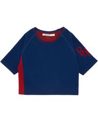 Rhude - Stretch Cropped Top Fw22To026425030503" - Lyst