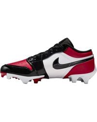 Nike - Air 1 Low Td Cleat Patent "Bred Toe" Fj6245 601" - Lyst
