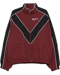 Willy Chavarria - Bad Boy Track Jacket "Bordeaux" Muwjk002 046N 045" - Lyst
