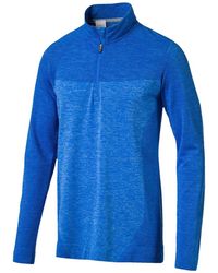 PUMA - Evoknit Seamless 1/4 Zip Jacket 574545 03" - Lyst