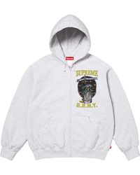 Supreme - Dsny Zip Up Hooded Sweatshirt "Ss26 - Lyst