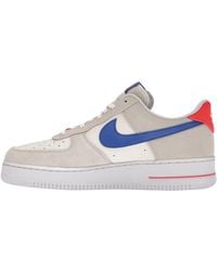 Nike - Air Force 1 Low '07 Lv8 "Coconut Milk Hyper Royal" Dm8314 100" - Lyst