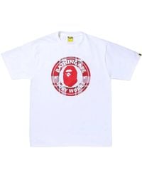 A Bathing Ape - Check Gift Busy Works T-Shirt 1I20 110 003" - Lyst