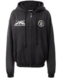 HELLSTAR - Hs Logo Zip-Up Hoodie Hsr314" - Lyst