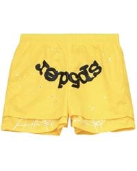 Sp5der - Og Web Double Layer Short 56" - Lyst