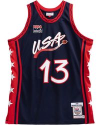 Mitchell & Ness - Authentic Jersey Usa 1996 Shaquille O'Neal Ajy4Sb19059 Usanavy96Son" - Lyst