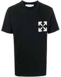 Off-White c/o Virgil Abloh - Single Arrow Slim S/S T-Shirt Omaa027C99Jer01 21001" - Lyst