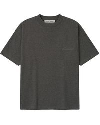 Fear Of God - Embroidered Classic Short Sleeve T-Shirt "Charcoal Heather" 125Ho254191F" - Lyst