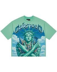 GODSPEED NEW YORK - Empire Guardian T-Shirt "Aqua" Gs519" - Lyst
