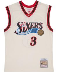 Mitchell & Ness - Swingman Jersey 76Ers 2000 "76Ers Allen Iverson" Tfsm5052 P7600Aivofwh" - Lyst