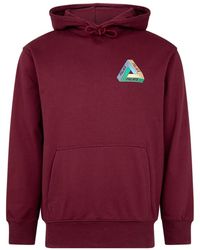 Palace - Tri-Dart Hoodie "Burgundy" P19Hd091" - Lyst