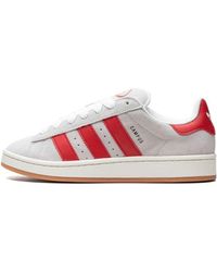 adidas - Campus 00s "crystal White Better Scarlet" Shoes - Lyst