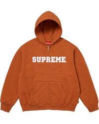 Supreme - Collegiate Appliqué Zip Up Hooded Sweatshirt "Fw25 - Lyst