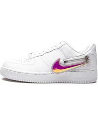 Nike - Air Force 1 '07 Prm "Zip Swoosh" Cw6558 100" - Lyst